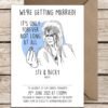 Jareth Wedding Invitations, Labyrinth Wedding Invites, David Bowie Wedding Stationery, Personalised Illustrated Invitations With Envelopes - Image 2
