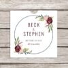 Retro 'vinyl' record CD wedding invitation, personalised CD record sleeves, custom vintage music themed invitations, handmade music lovers - Image 2