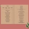 Bespoke Illustrated Order Of Service Booklet, Order Of The Day, Custom Venue Drawing, Modern Wedding Service Program, Wedding Order Booklets - Image 3